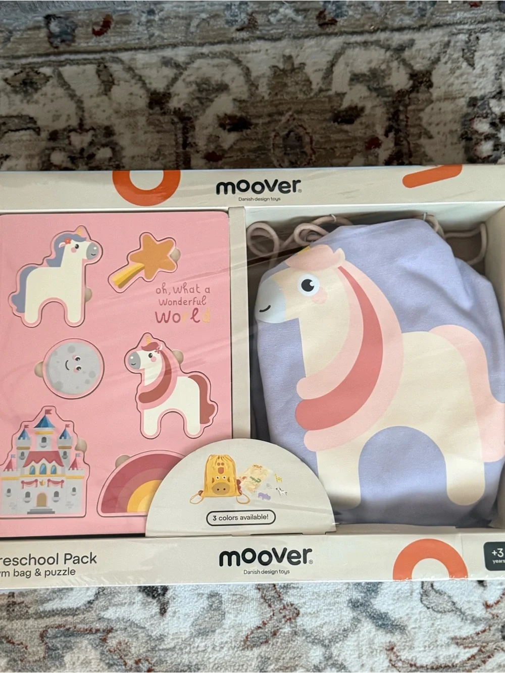 Kids Unicorn Preschool Pack - Pink & Lavender